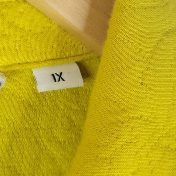 Isaac Mizrahi Chartreuse / Citrus Women's Quilted Soft Jacket - Picture 9 of 14